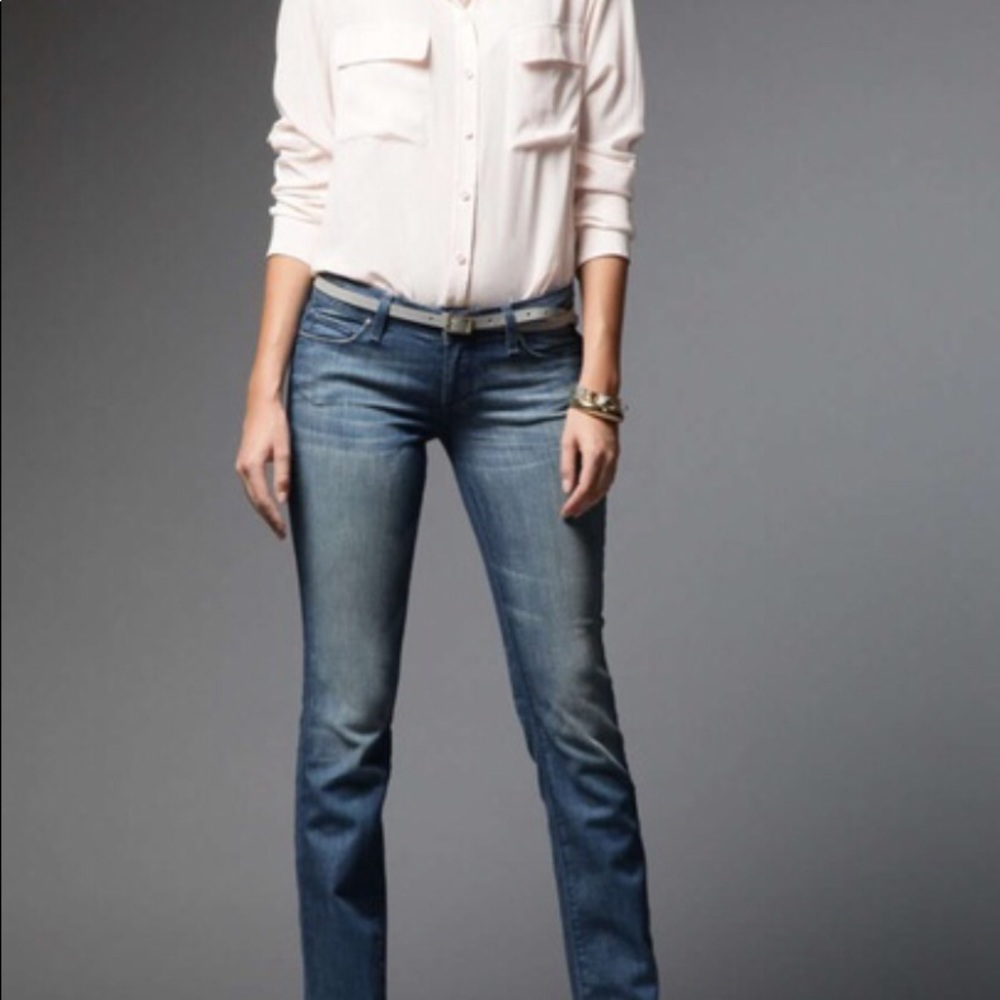 PAIGE “Bel Air Skinny” Denim Jeans